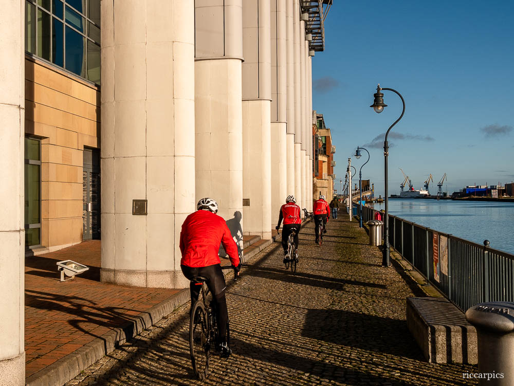 Riders in Red, Donegall Quay, Belfast