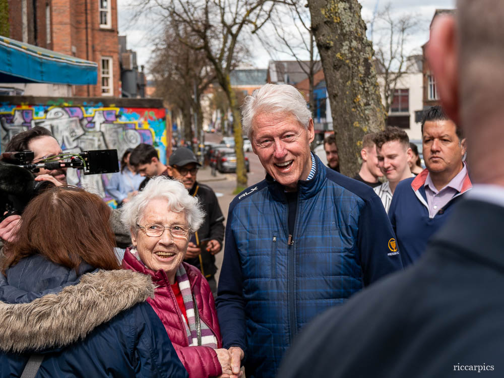 President Bill Clinton, Belfast
